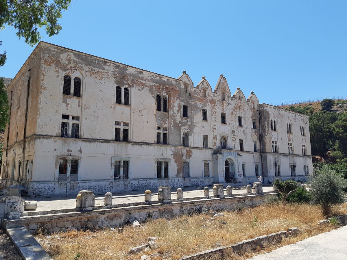 Abandoned building in Leros Greece