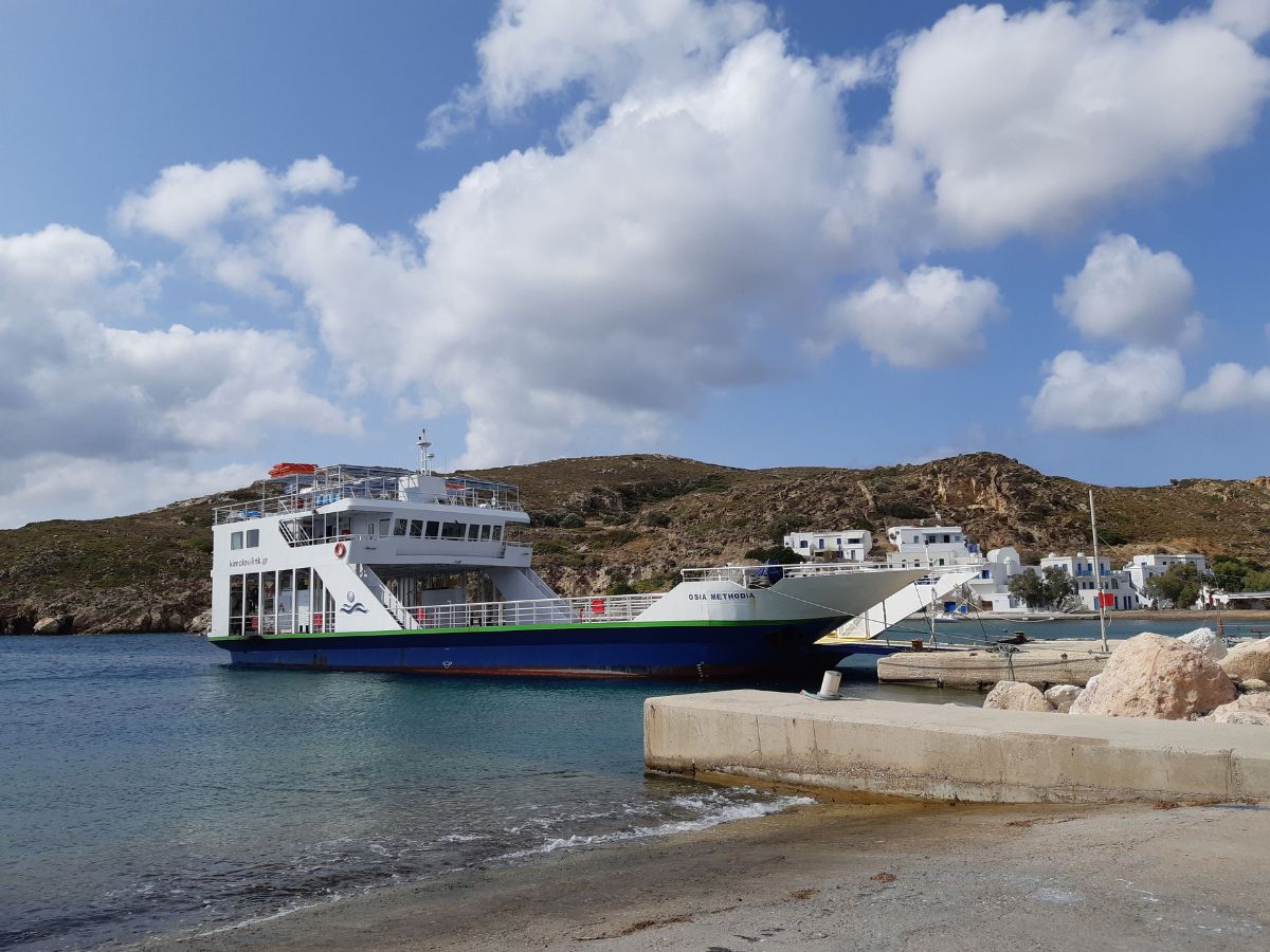 Local ferry in Greece