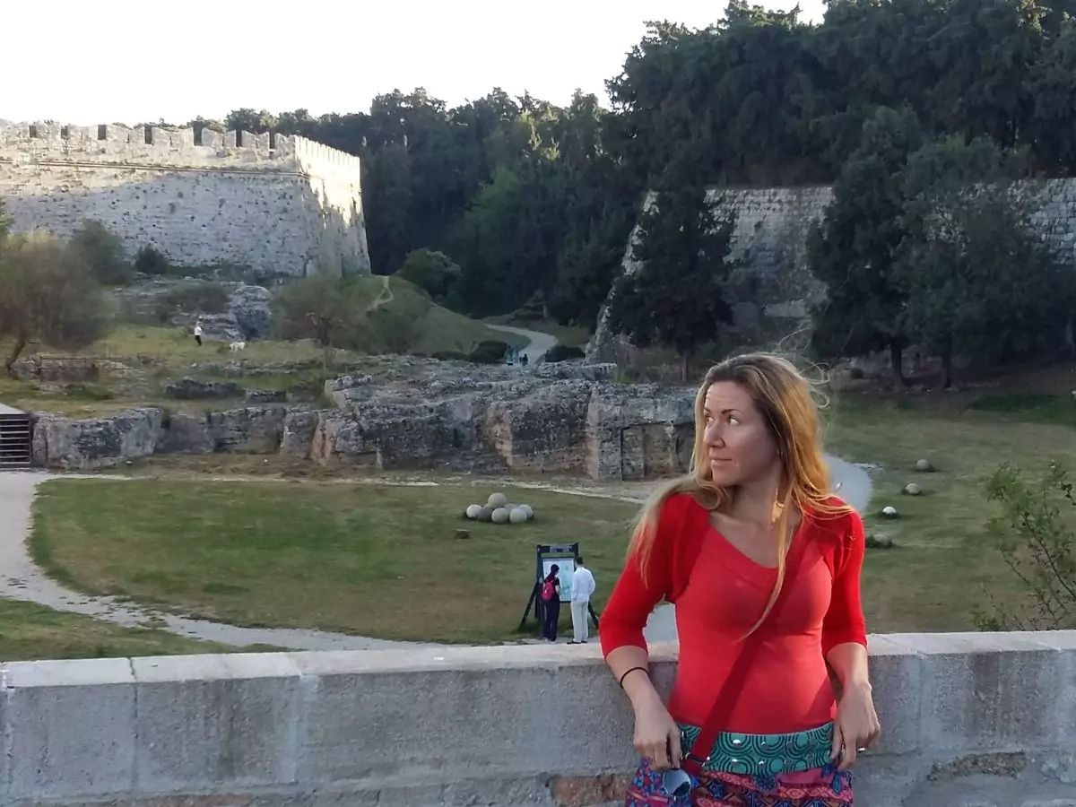 View of Rhodes castle