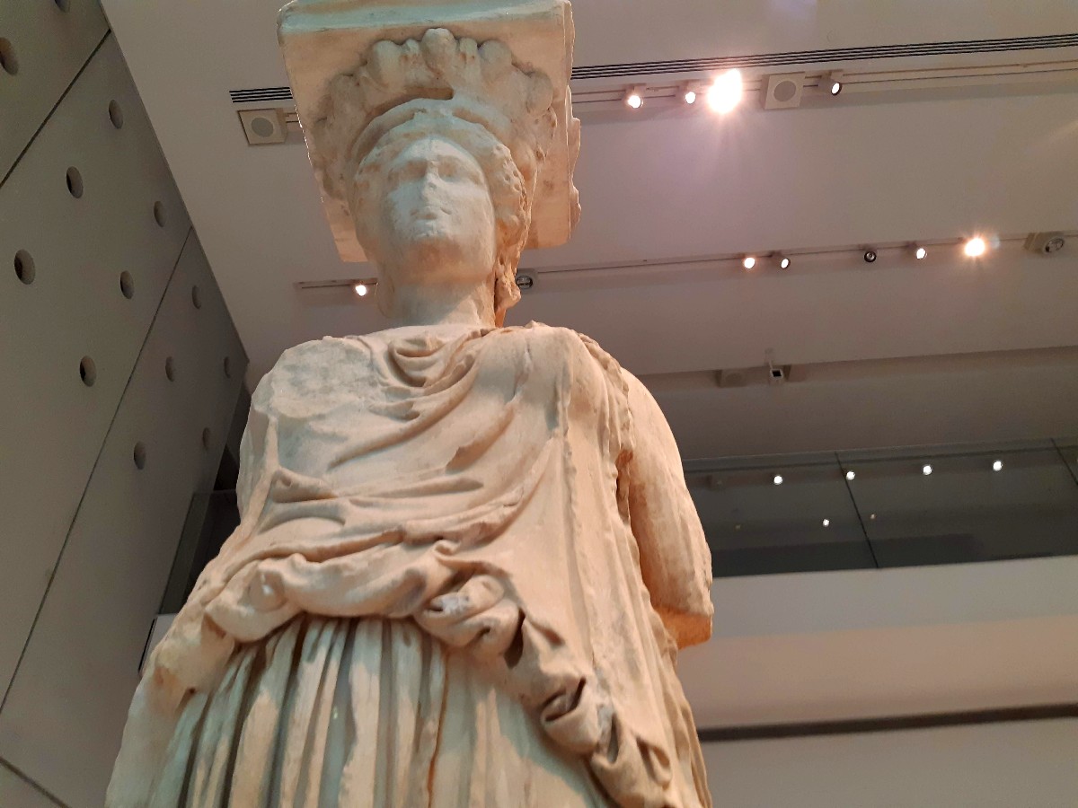 Statue in the Acropolis Museum