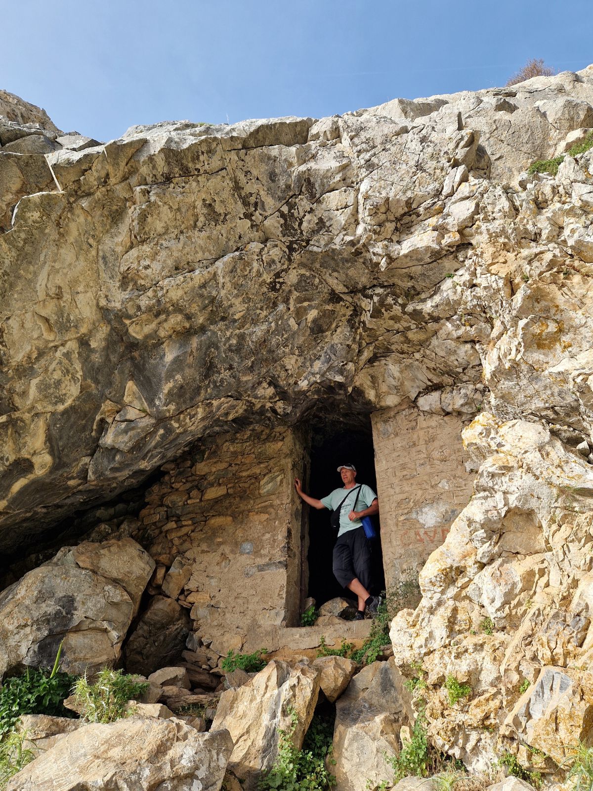Hiking to the cave of Zeus in Naxos Greece