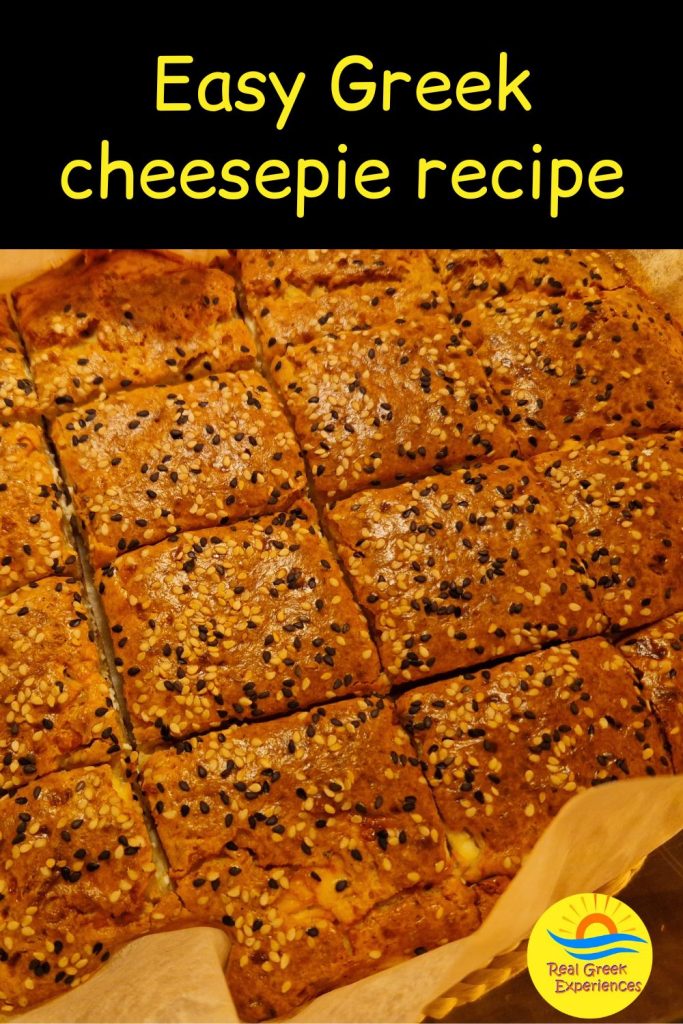 Easy tiropita recipe - Greek cheesepie