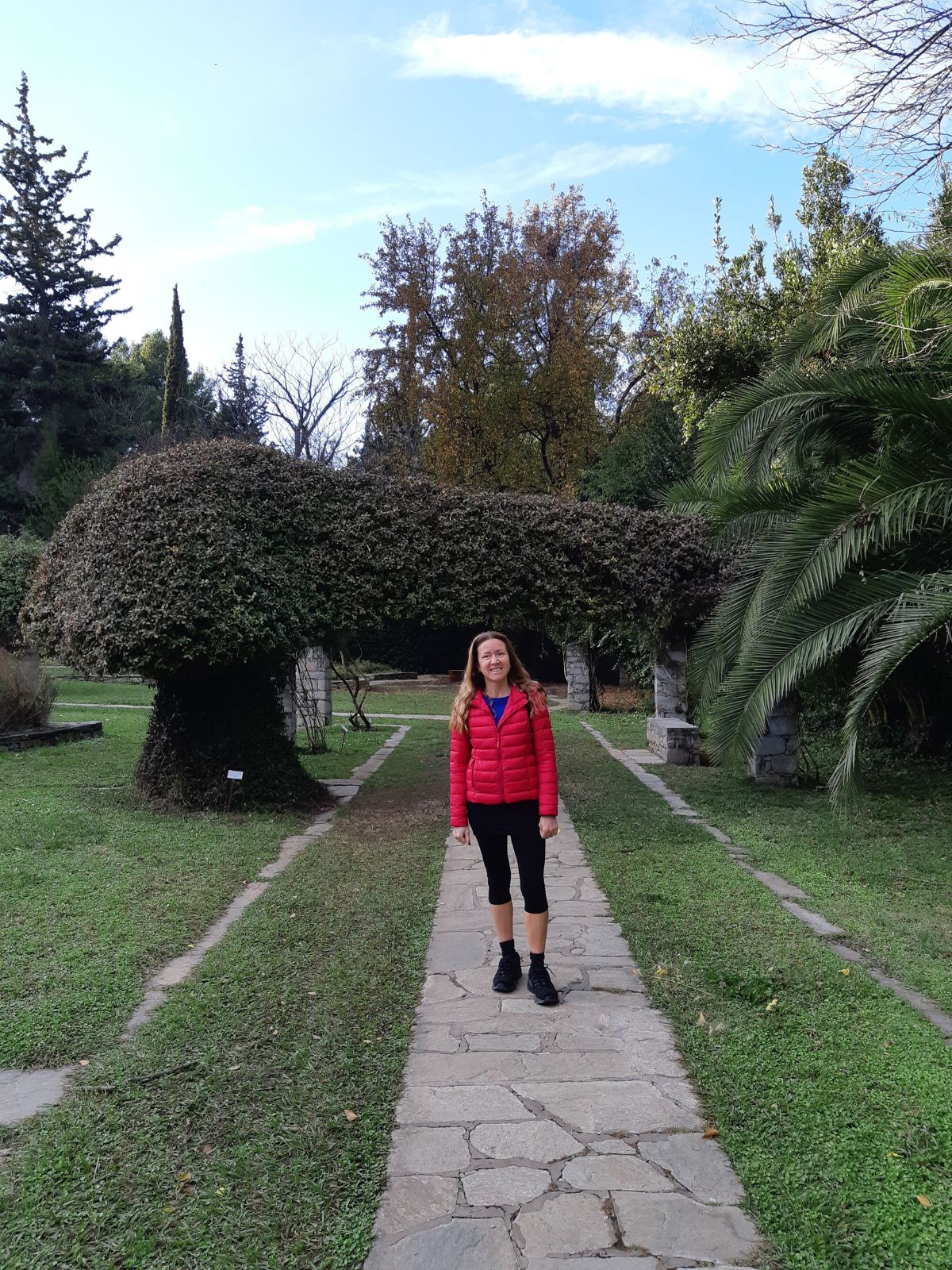 Beautiful park in Athens Greece