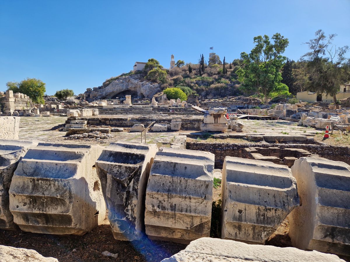 The site of Ancient Eleusis