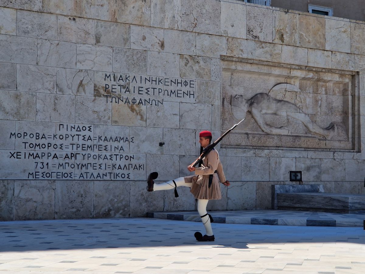 Athens Greece - Changing of the Guards
